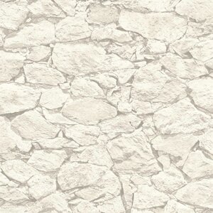 Світлі німецькі шпалери 36583-3, стіна з каменю, білого природного, натуральна кам'яна кладка з 3D ефектом об'єму в Київській області от компании Интернет-магазин обоев "Немецкий Дом"