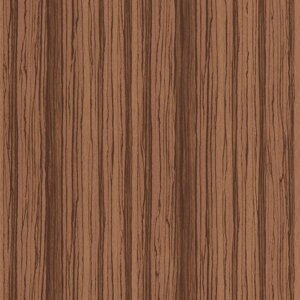 Дизайнерські німецькі шпалери 35333-3 з коричневим візерунком деревини зебрано, текстура цінної тропічної породи