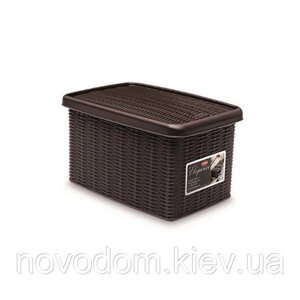 Контейнер для зберігання з кришкою Stefanplast Elegance S 5,5л (30031)