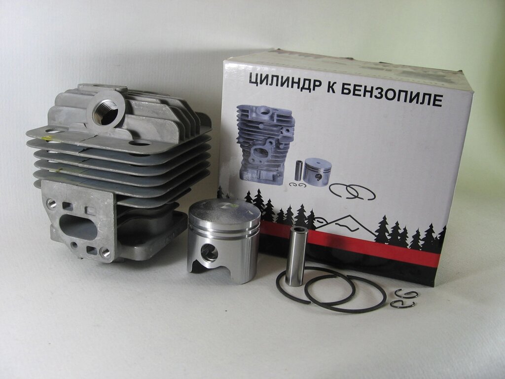 Циліндр з поршнем AL-KO BC 4125, BC 4125 II, FRS 4125, BC-410, MS 3300 B (411278) поршнева група ##от компании## БензоМір - ##фото## 1