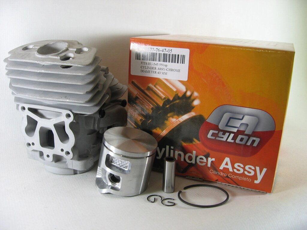 Циліндр з поршнем Husqvarna 545 545XP 550 550XP 550XP, Jonsered CS2252, Redmax GZ5000 5777647-08, 5777647-05 ##от компании## БензоМір - ##фото## 1
