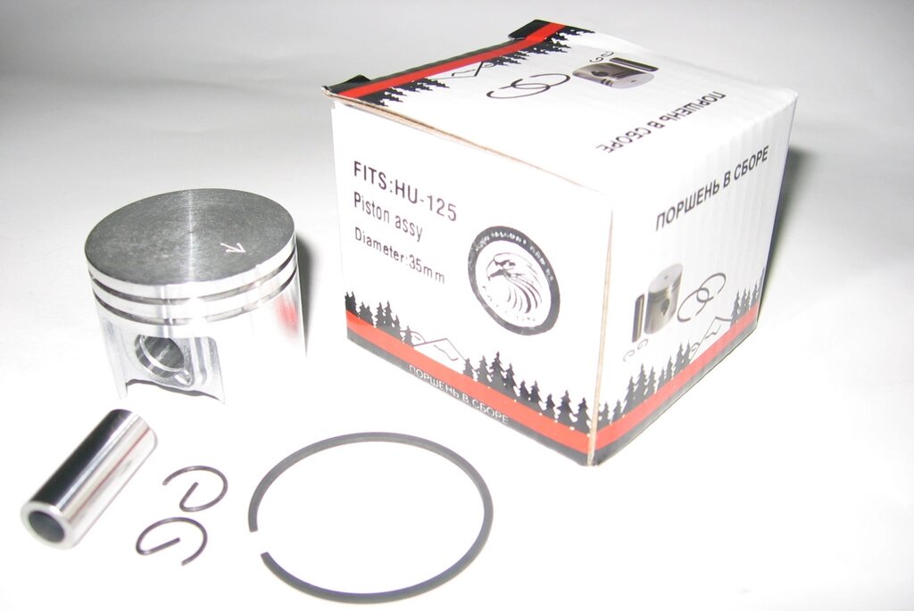 Поршень Хускварна 128 R (5450818-14), D = 35 мм, для бензокосами Husqvarna ##от компании## БензоМір - ##фото## 1