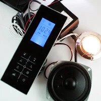 Блок управления, пульт для душевой кабины. ( 011 ) с телефоном и радио. Полный комплект ##от компании## Romashka - ##фото## 1