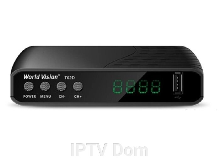 World Vision T62D від компанії IPTV Dom - фото 1