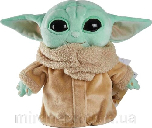 Малюк Йода плюшева м'яка іграшка Mandalorian Baby Yoda 20 см Mattel GWH23