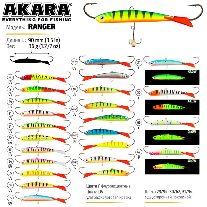 Балансир Akara Ranger 90 (90cм.) ##от компании## Рыболовный магазин "Хобби шоп Украина" - ##фото## 1
