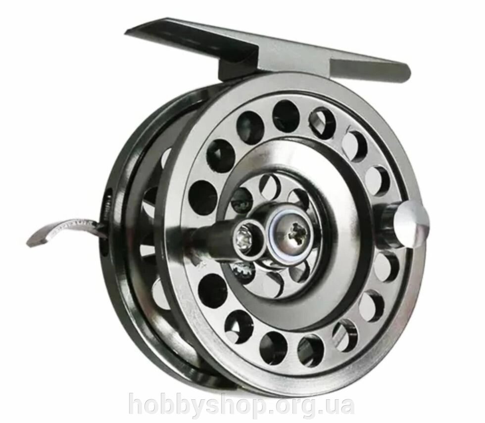 Котушка алюмінієва c прапорцем Optimum BLD-60 (60мм) від компанії Рибальський магазин "Хобi шоп рибалка" - фото 1