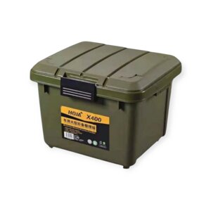 Ящик Optima BOX 40л темно-зелений в Черкаській області від компанії Рыболовный магазин "Хобби шоп рыбалка"