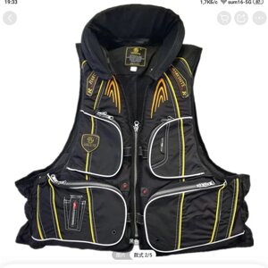 Рятувальний жилет для риболовлі Jarusite 210D / плаваючий. в Черкаській області від компанії Рыболовный магазин "Хобби шоп рыбалка"