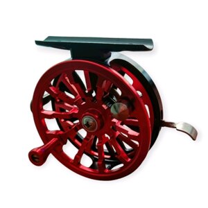 Котушка алюмінієва c прапорцем Optima BLDR 70-2L (70мм) червона в Черкаській області від компанії Рыболовный магазин "Хобби шоп рыбалка"