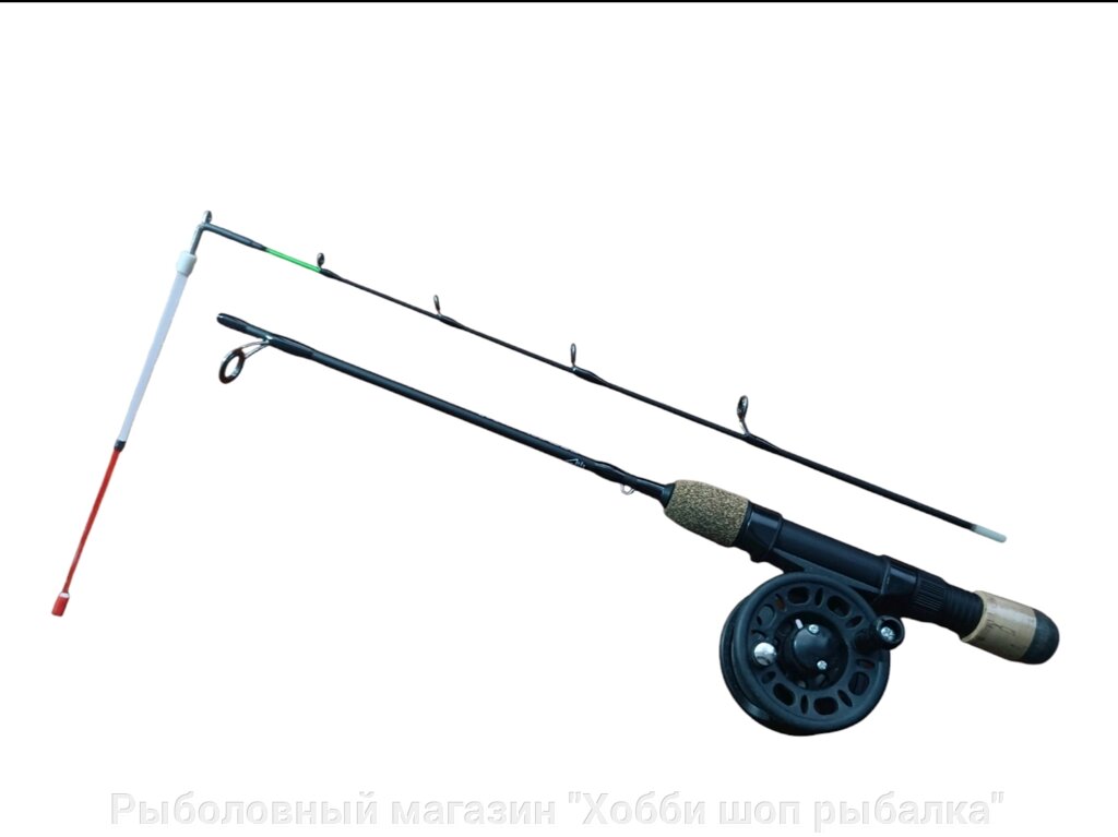 Зимова вудка на карася 3в1 "GOTURE 28" від ТМ Optimum з бічним кивком / зимова вудка, котушка, бічний кивок від компанії Рибальський магазин "Хобi шоп рибалка" - фото 1
