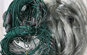 Поріжна рибальська мережа Ø 50мм; h 1.5м; 0.18 волосінь; 60м; TITAN, тристінка промисловий лов в Києві від компанії Интернет магазин "Рыбсеть"