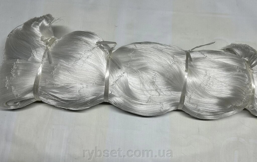 Сіткове полотно 90х0,2х3х75х150 кручена волосінь, лялька мультімонофіл від компанії Інтернет магазин "Рибсєть" - фото 1