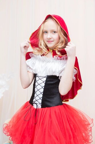 Карнавальний костюм Червоної шапочки для дівчинки