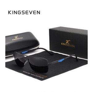 Солнцезащитные очки в классической квадратной оправе с поляризованными линзами N7906 KINGSEVEN DESIGN Италия