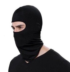 Вітрозахисна маска (балаклава) для особи і шиї Чорний, Beanies