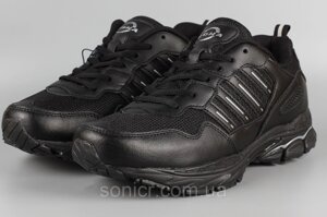 Кросівки чоловічі чорні Bona 771C Бона сітка літні Розміри 41 44