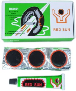 Латка для камери кругла d 30 мм Red Sun RS3601 , к-т (36 латок + клей)