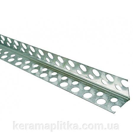 Кут перфорований алюмінієвий 2,5м від компанії Магазин "Керама" м.Кременчук - фото 1