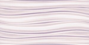 Настінна плитка Дактель хвиля фіолетовий 20х40, Керабел
