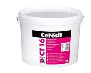 Фарба грунтуюча Ceresit CT-16 10л (15кг)