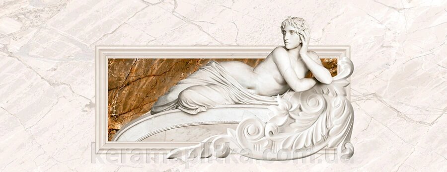 Плитка-декор 23х60 Caesar Д 071, Інтеркерама від компанії Магазин "Керама" м.Кременчук - фото 1