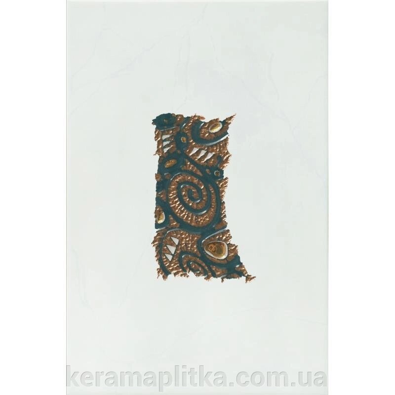 Плитка-декор Azalia Uni GN 20x30, АТЕМ від компанії Магазин "Керама" м.Кременчук - фото 1