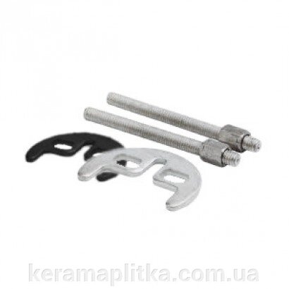 WKM-019 скоба на две шпильки WEZER від компанії Магазин "Керама" м.Кременчук - фото 1