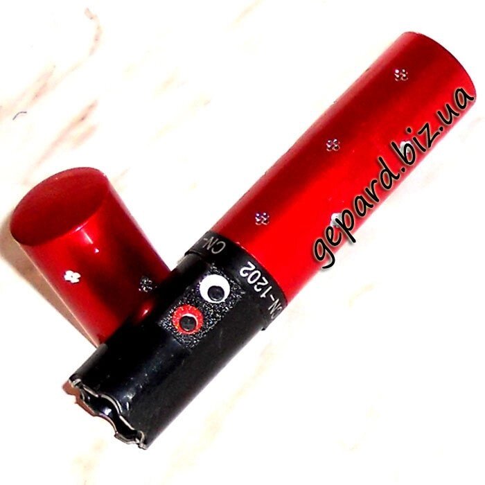 Електрошокер помада оса 1202 Type (red) від компанії Інтернет-магазин електрошокерів Gepard - фото 1
