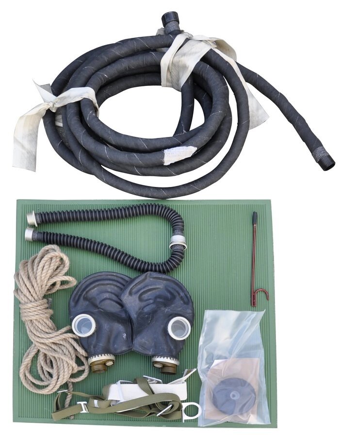 Протигаз шланговий ПШ-1С (шланг 10 м) від компанії Спецодяг ПрофЕліт - фото 1