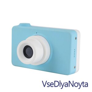 Дитяча фотокамера CDC-03 (Екран 2" IPS, батарея 1100 mAh, підтримка microSD до 32gb), блакитний