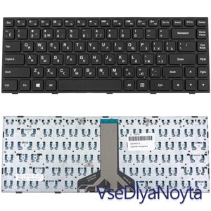 Клавіатура для ноутбука LENOVO (IdeaPad 100-14IBD) rus, black
