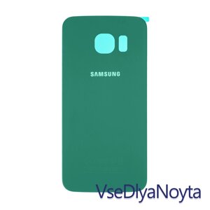 Задня кришка для Samsung G925F Galaxy S6 Edge, green emerald