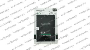 Жорсткий диск 2.5" SSD 240 gb team GX1 series, T253X1240G0c101, 3D TLC, SATA-III 6gb/s, зап/шт. 400/500 мб/с