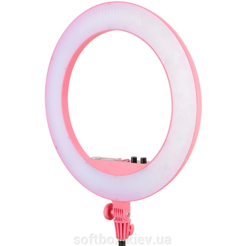 Кільцевій світло Godox LR160 (pink), кільцева лампа. від компанії Інтернет-магазин "Софтбокс" - фото 1
