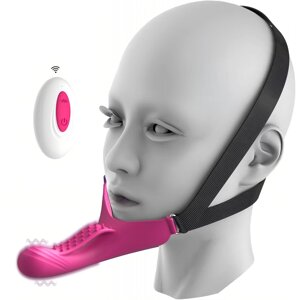 Страпон на обличчя з вібрацією Dominator