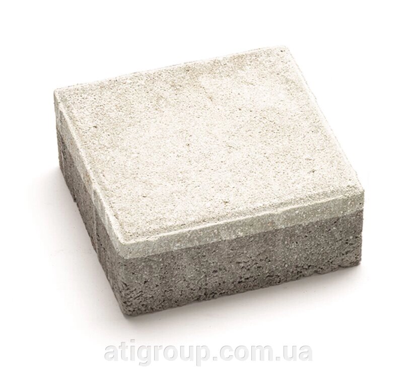 Бруківка 200х200х40 Перлина-Біла від компанії Інтернет-магазин будівельних матеріалів «ATІ Груп» - фото 1