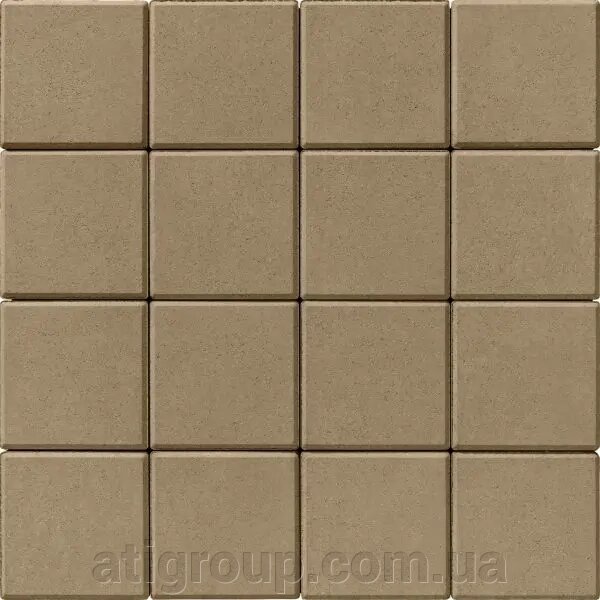 Бруківка 200х200х60 Оливкова від компанії Інтернет-магазин будівельних матеріалів «ATІ Груп» - фото 1