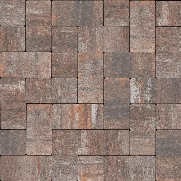 Брусчатка 200х100х60мм (без фаски) Брусчатка 200х100х60мм (без фаски)