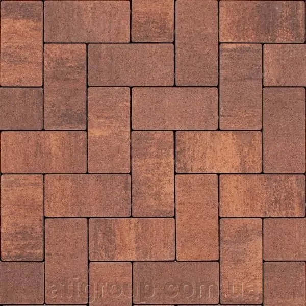 Брусчатка 200х100х60мм (без фаски) Брусчатка 200х100х60мм (без фаски)