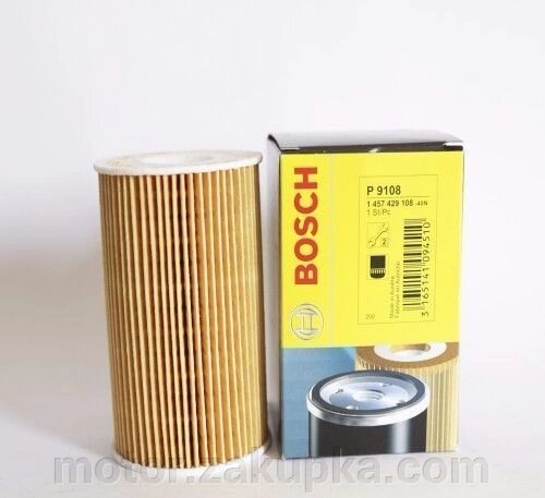 Bosch, фільтр масла Е36 / Е46, М40 / М42 / М43 / М44, (1.6 / 1.8 / 1.9), Корпус з пластмасовою кришкою від компанії motor - фото 1