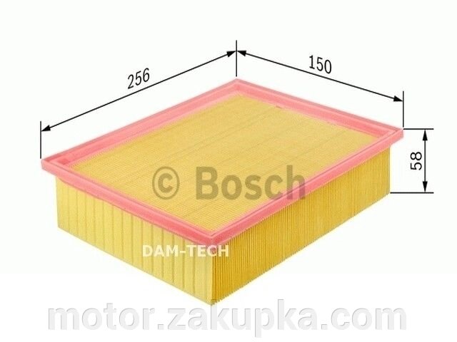 Bosch, фильтр воздушный е30/е32/е34/е36, м40 /м42/м43/м20/м70, (1.6/1.8/2.0/2.5/5.0) від компанії motor - фото 1