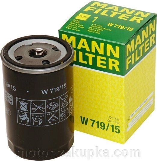 MANN, фільтра масла для Е30 / e34, m20 (2.0 / 2.5) від компанії motor - фото 1