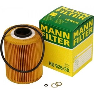MANN, фільтра масла для e34 / e36, (2.0 / 2.3 / 2.5 / 2.8), Корпус з алюмінієвою кришкою