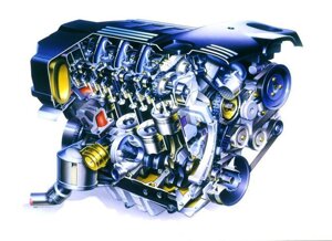 Деталі двигуна M47