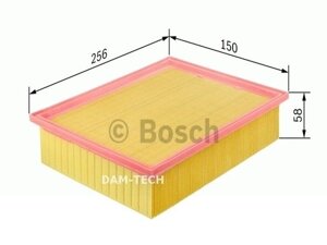 Bosch, фільтр повітряний Е30 / Е32 / е34 / Е36, М40 / М42 / М43 / м20 / М70, (1.6 / 1.8 / 2.0 / 2.5 / 5.0)