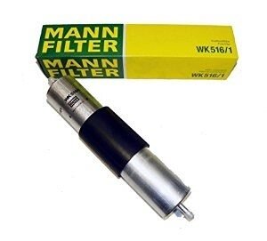 MANN, фільтр палива е34 / Е36 / Е38 / Е39 / Е46, М43 / м50 / м52 / М60 / М62 / М73 (1.8 / 2.0 / 2.5 / 3.0 / 4.0 / 4.4 / 5.4), Довжина 300мм