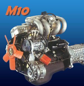 Деталі двигуна M10.