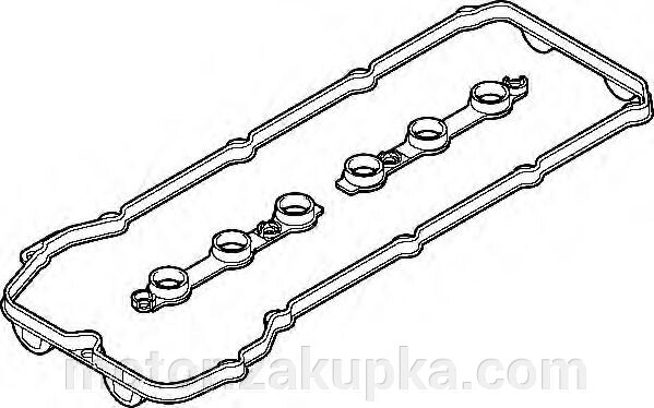 VICTOR REINZ, Комплект прокладок кришки клапана для m54 / с 10.2002г від компанії motor - фото 1