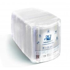 Серветки, спанлейс 35см х 40см, СІТКА, 150 шт/уп ТМ Aquasoft від компанії Shantal Beauty Shop - фото 1